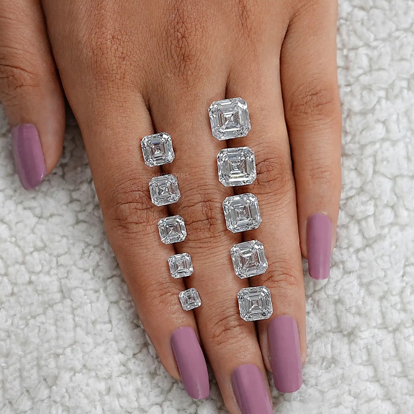 IGI Certified Asscher Cut Loose Lab Diamond