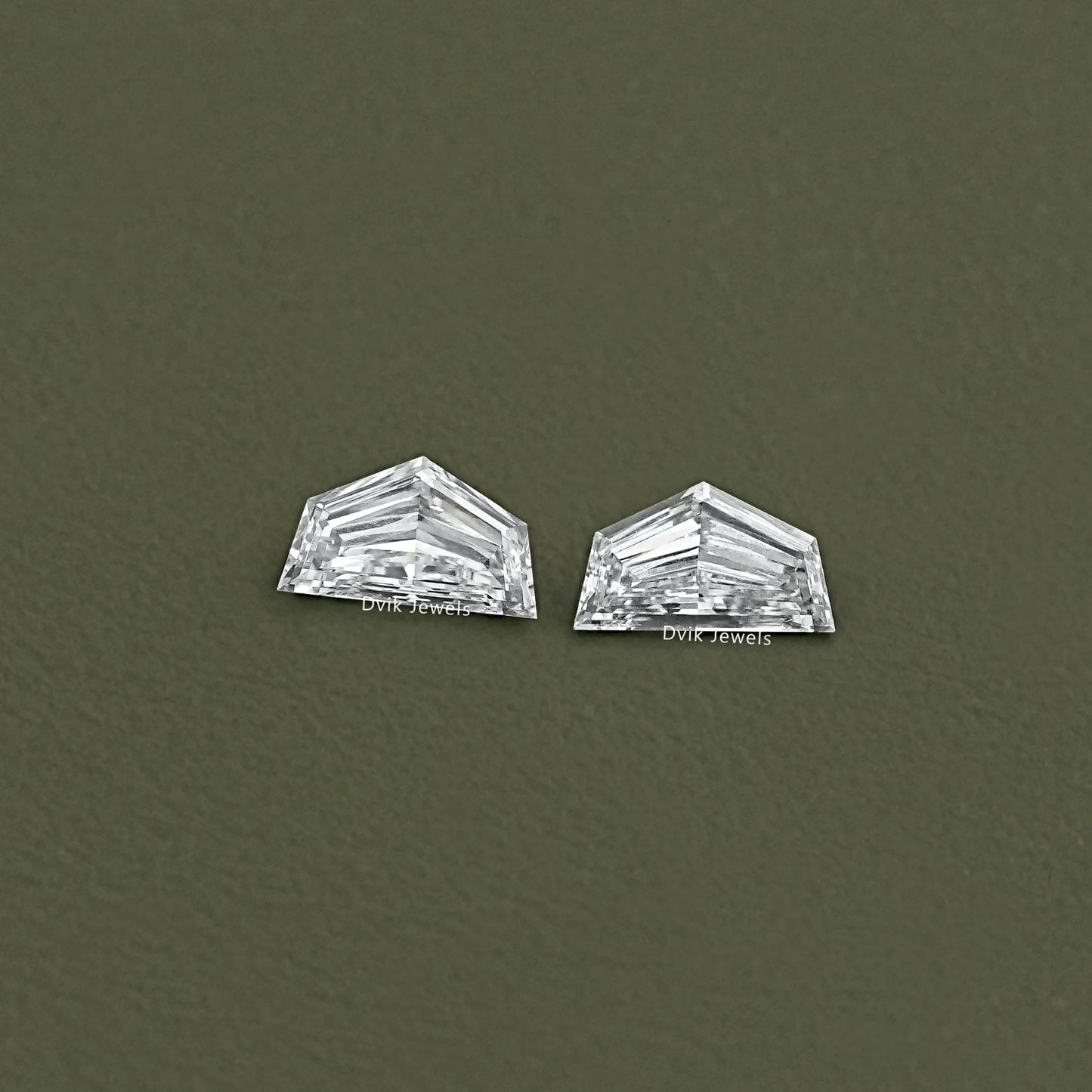 Cadillac Cut Lab Diamond Matching Pair