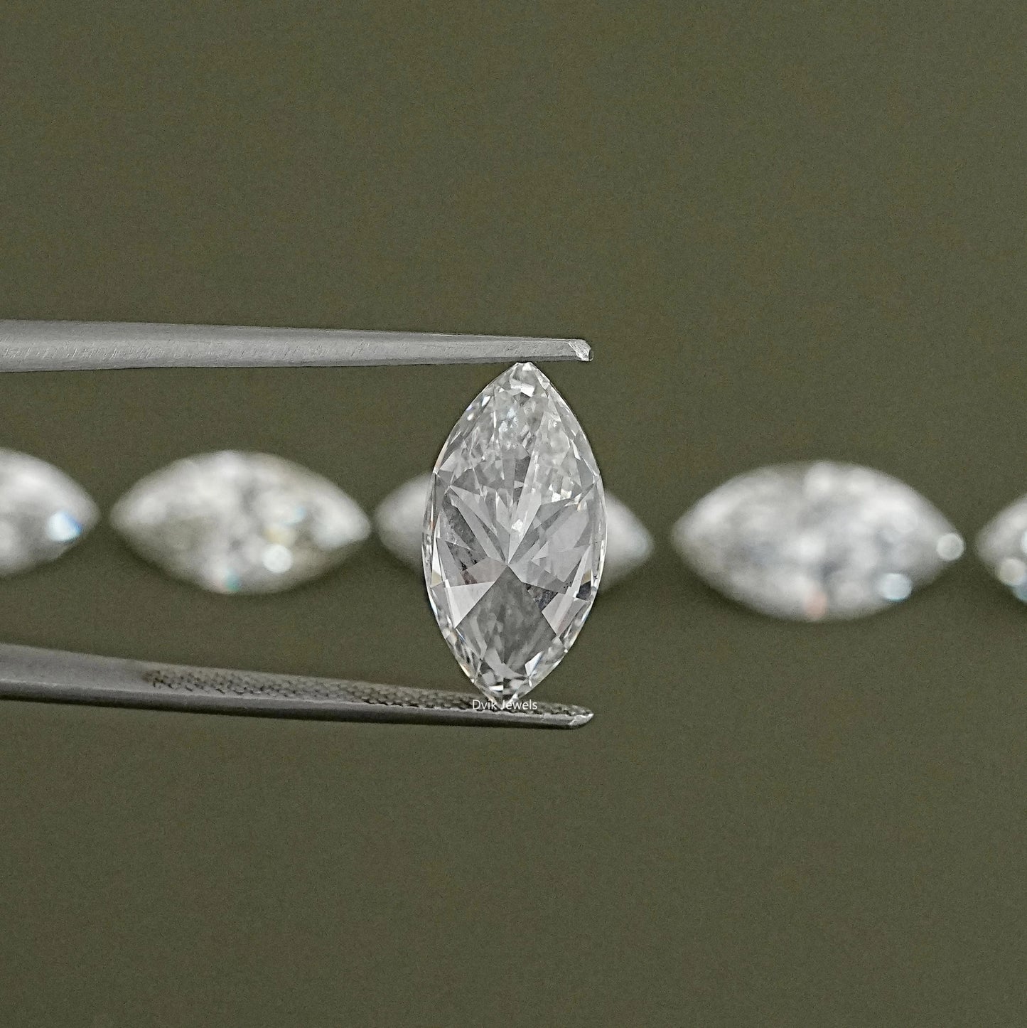 IGI Certified Marquise Cut Lab Grown Loose Diamond