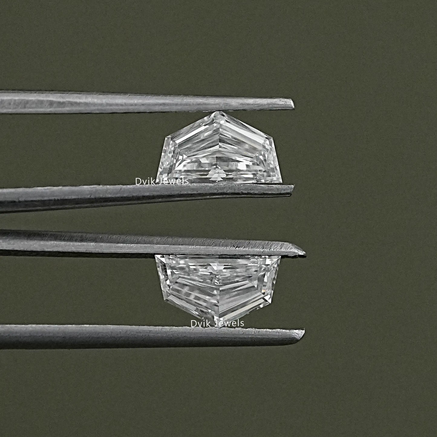 Cadillac Cut Lab Diamond Matching Pair
