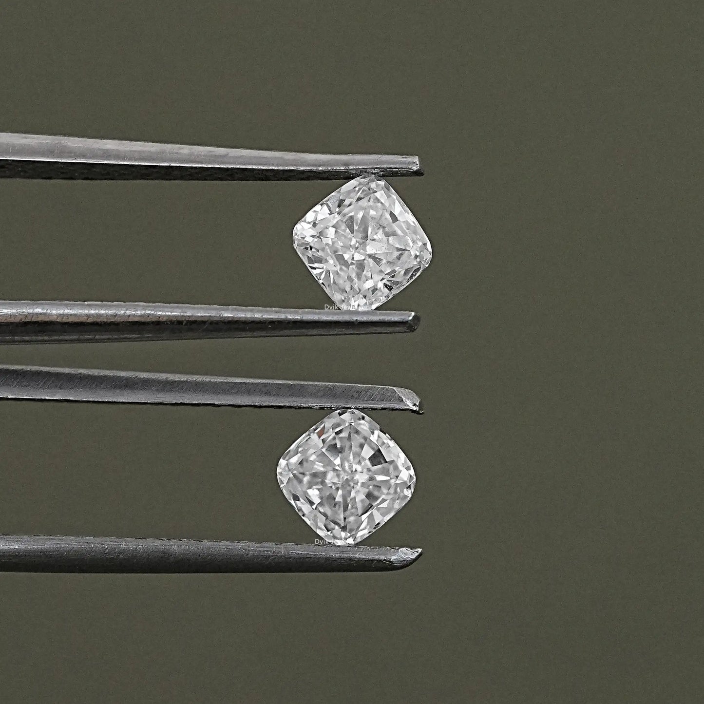 Cushion Cut Lab Grown Diamond Pair