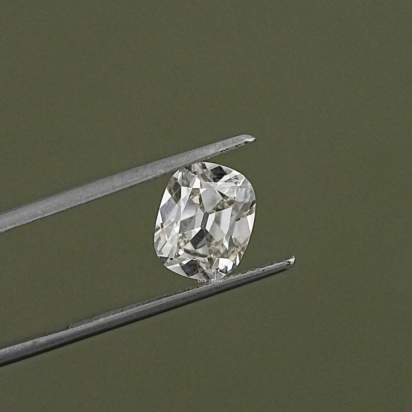 Loose Lab Grown Old Mine Cushion Cut Diamond