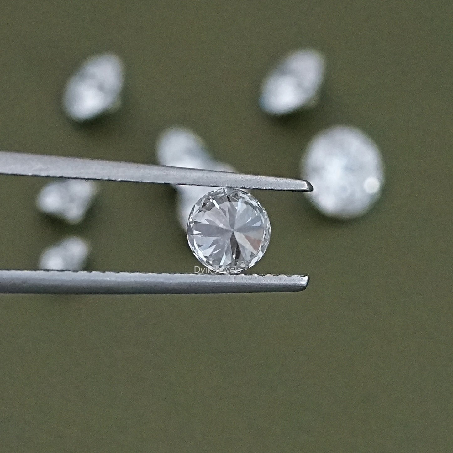 Round Cut Lab Grown Loose Diamond
