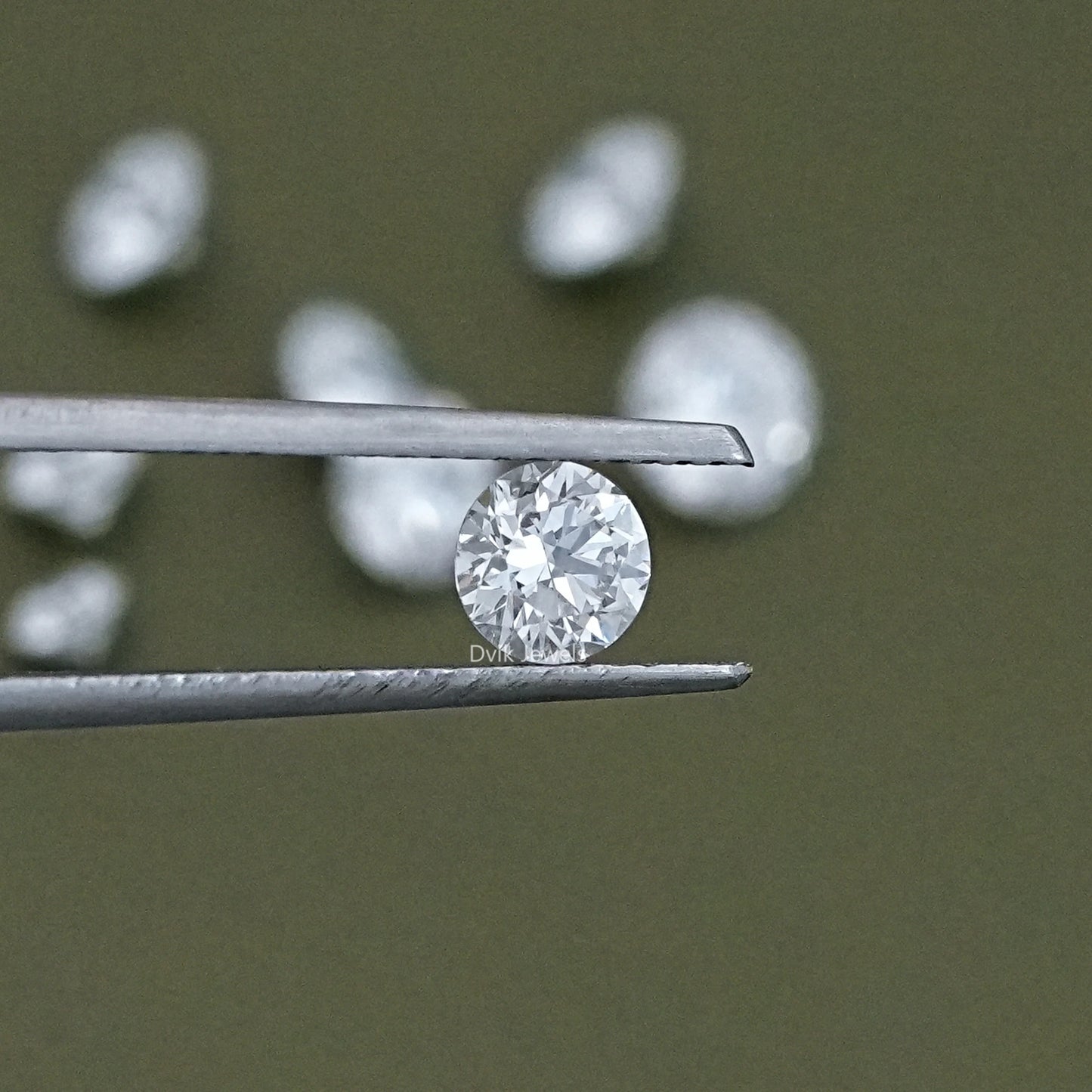 Round Cut Lab Grown Loose Diamond