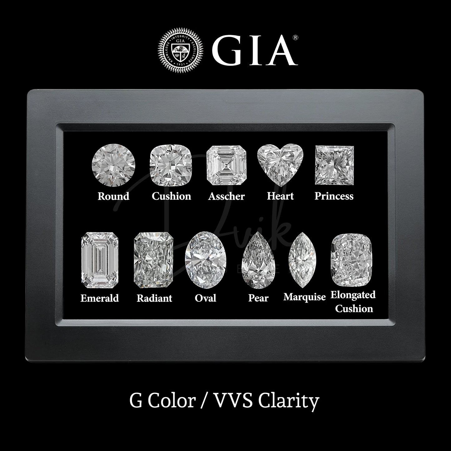 Brillaint Cut Lab Grown Diamond Loose - GIA Certified
