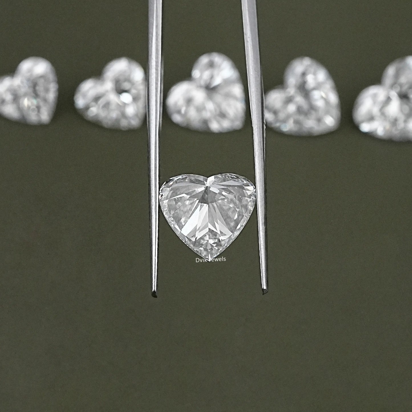 IGI Certified Loose Heart Lab Grown Diamond