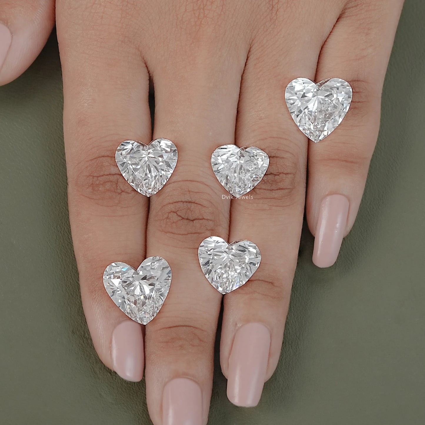IGI Certified Heart Cut Lab Diamond