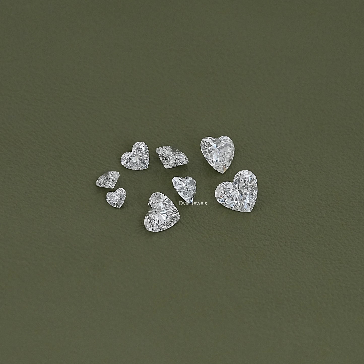 Lab Grown Heart Cut Loose Diamond