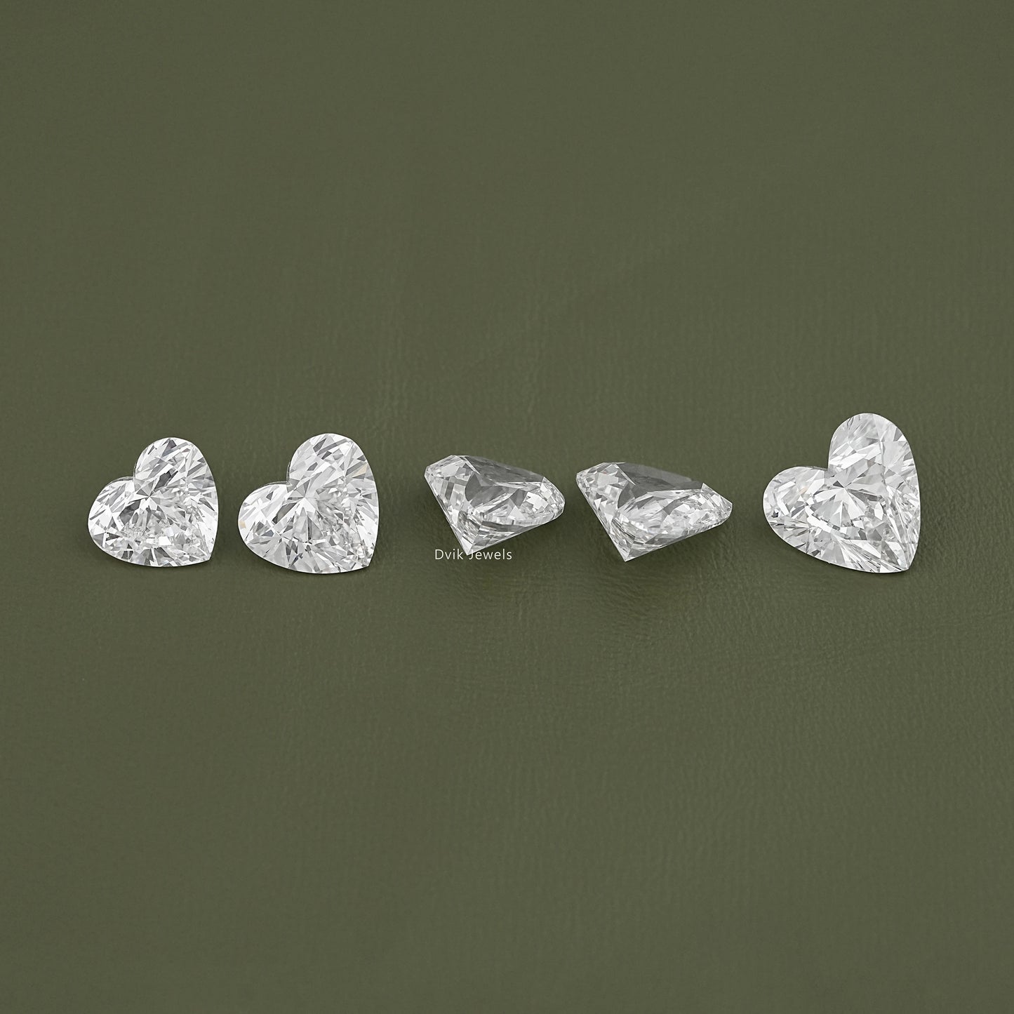 IGI Certified Heart Cut Lab Diamond