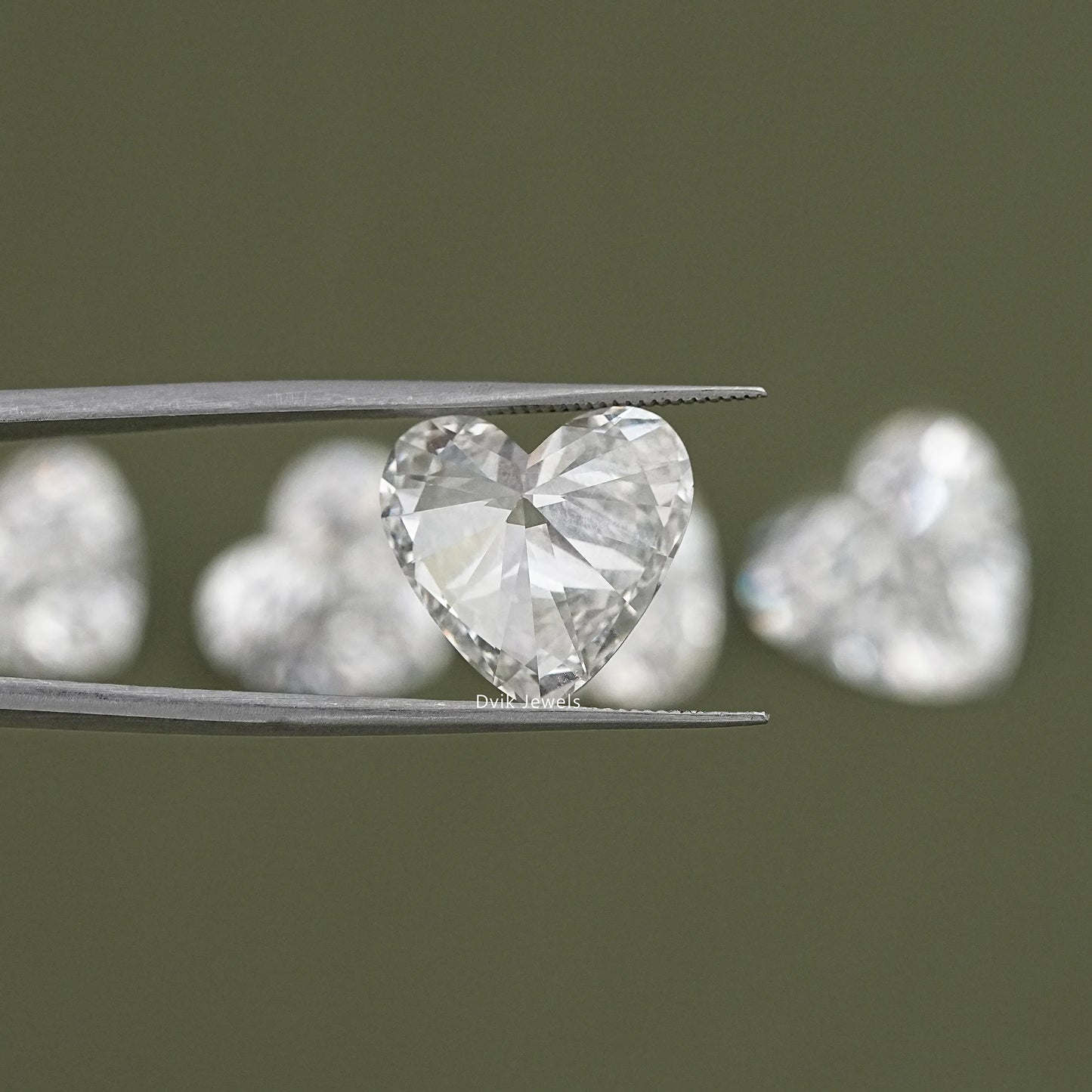 IGI Certified Heart Cut Lab Diamond