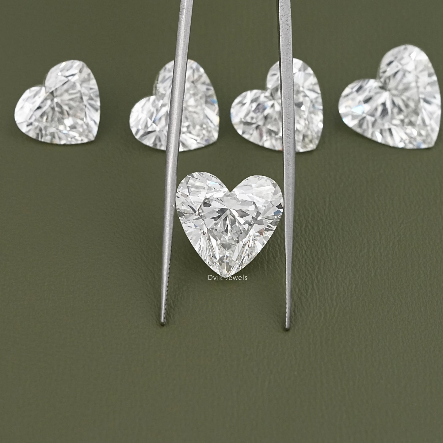 IGI Certified Heart Cut Lab Diamond