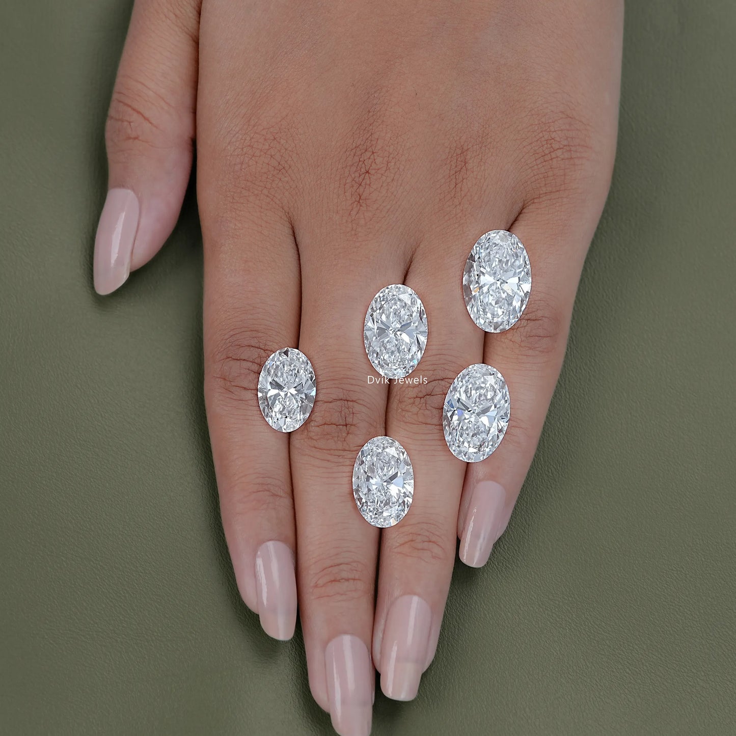 IGI Certified Oval Lab Grown Loose Diamond - 6.00 To 10.00 CT