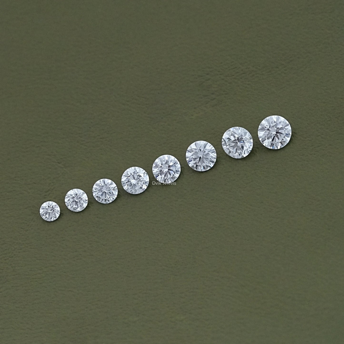 Round Cut Lab Grown Loose Diamond