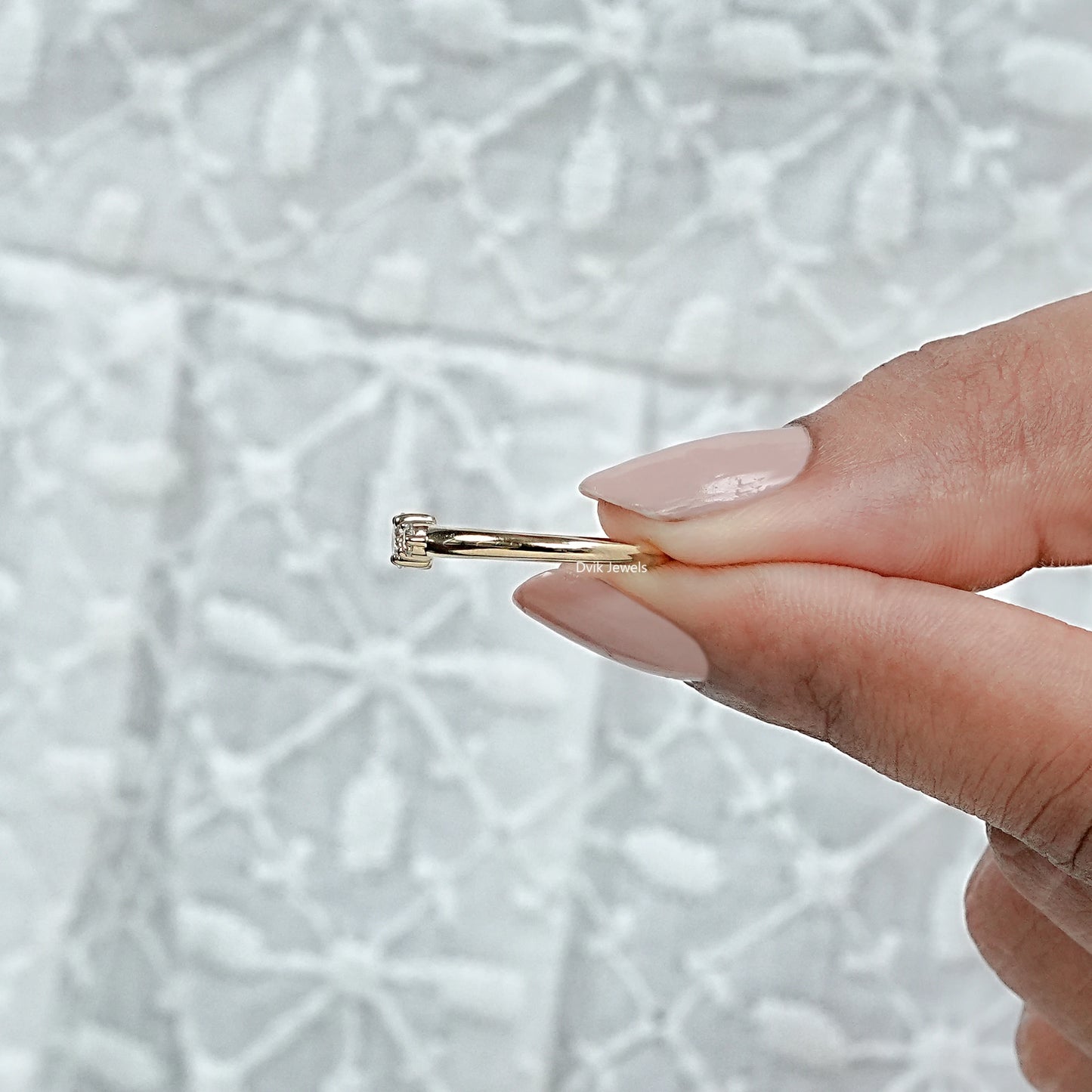 Lab Grown Round Diamond Two-Stone Ring