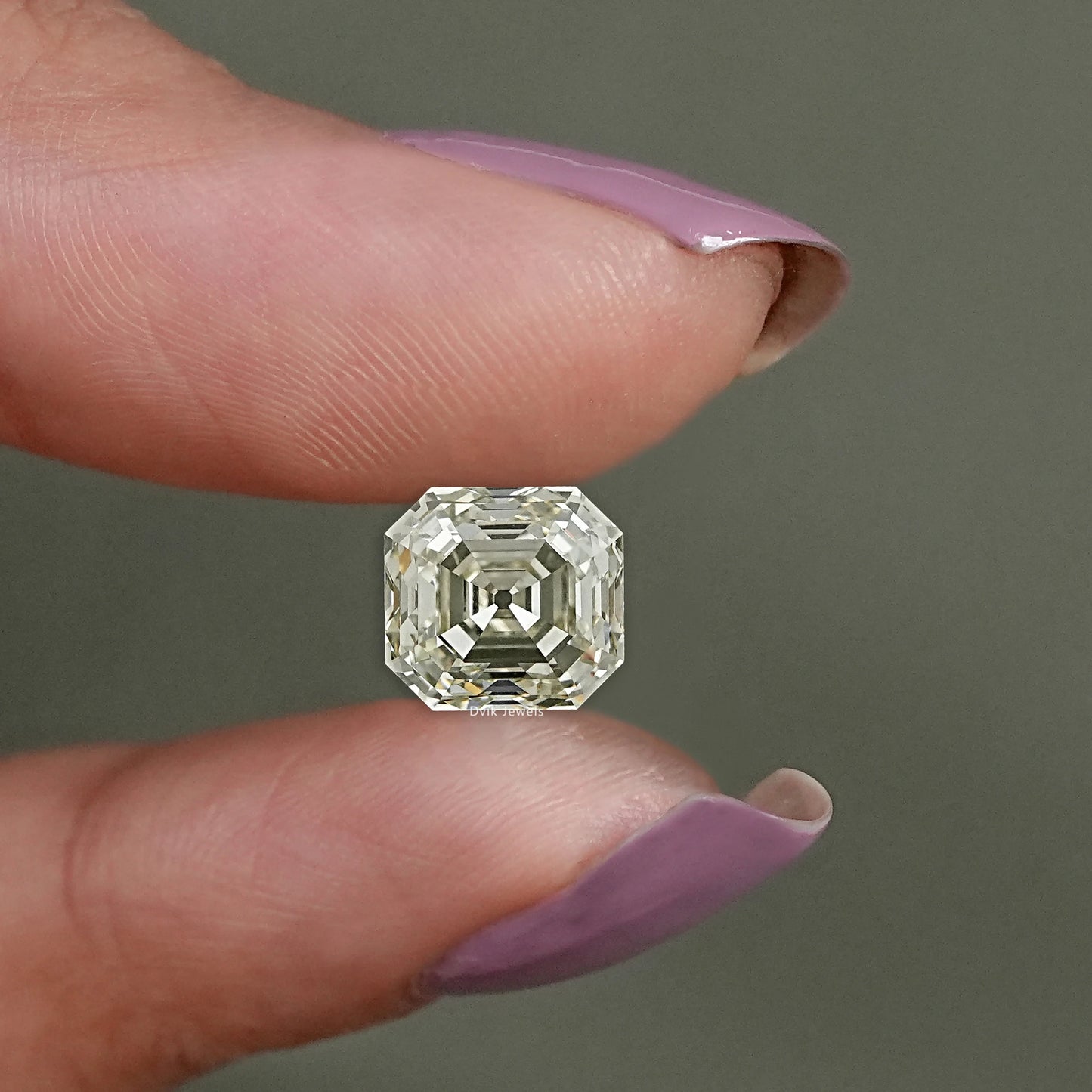 Old Mine Asscher Cut Lab Loose Diamond