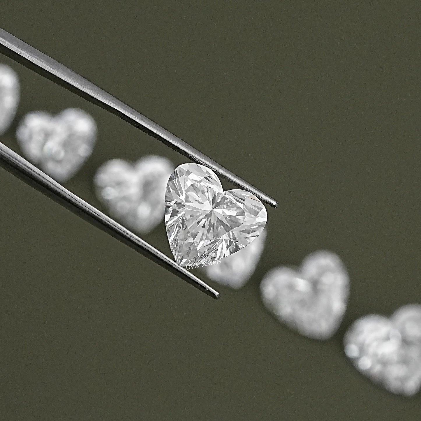 IGI Certified Loose Heart Lab Grown Diamond