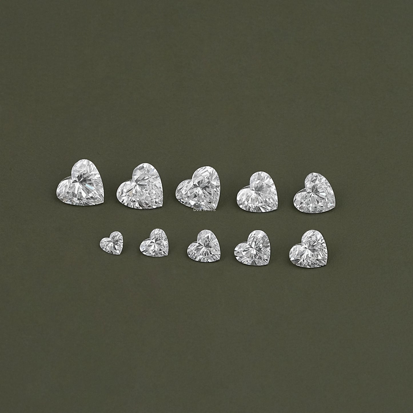 IGI Certified Loose Heart Lab Grown Diamond