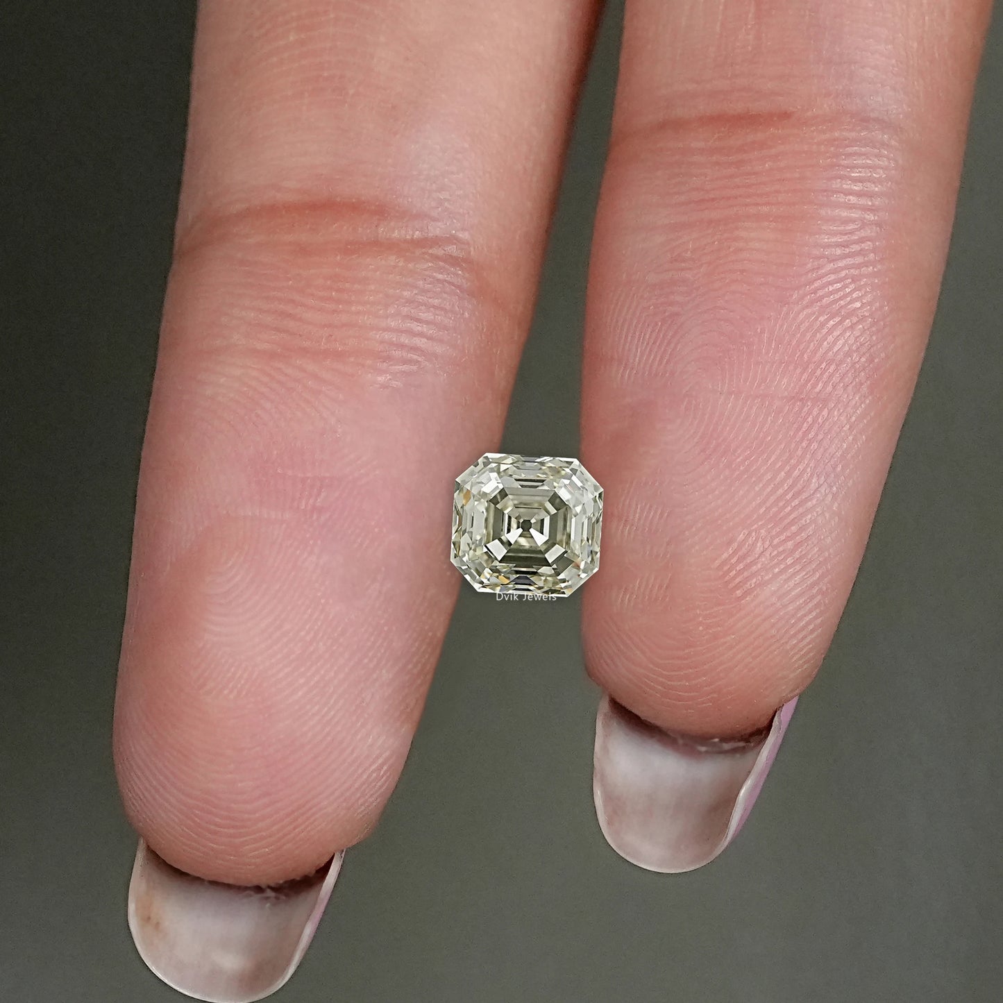 Old Mine Asscher Cut Lab Loose Diamond