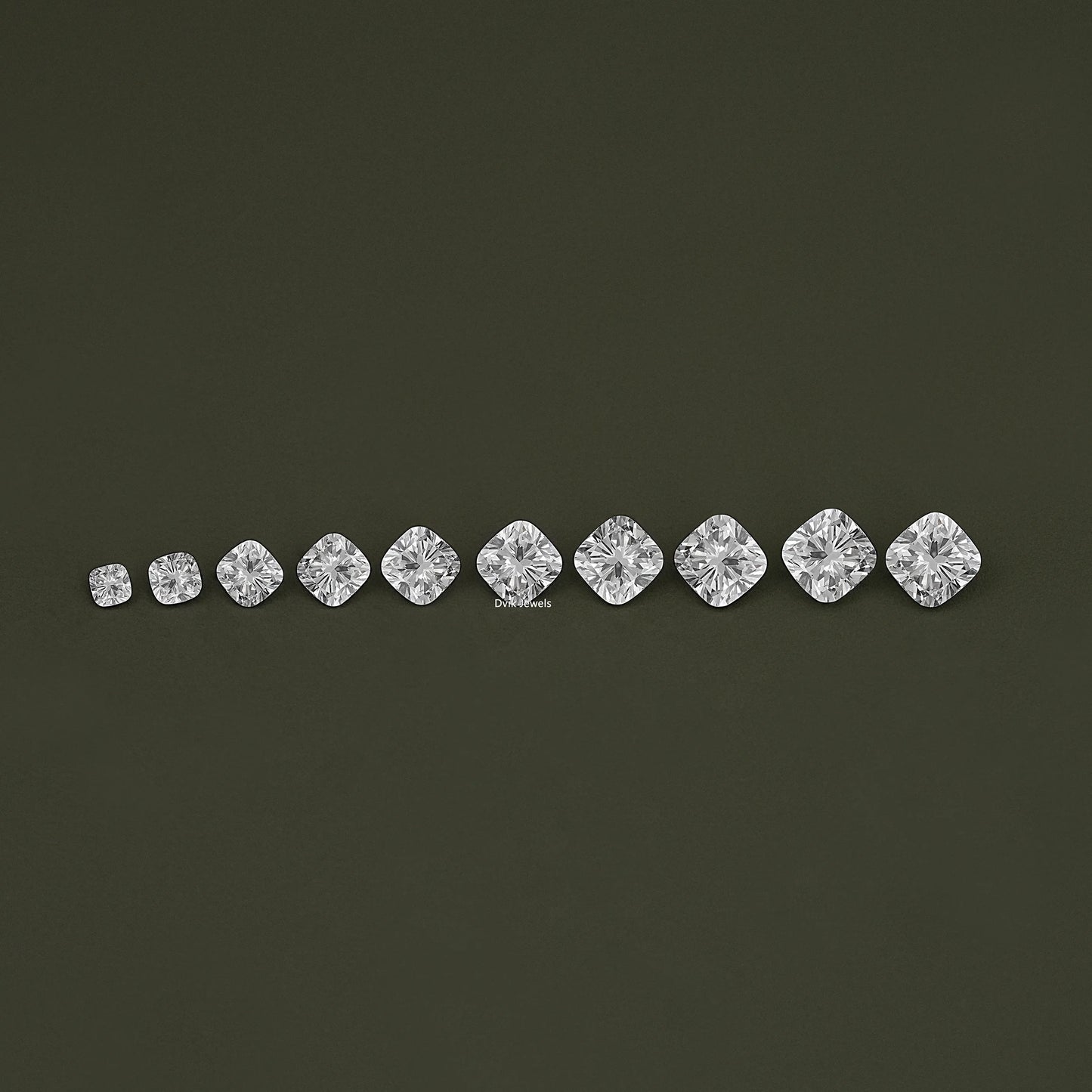 IGI Certified Lab Grown Loose Cushion Cut Diamond