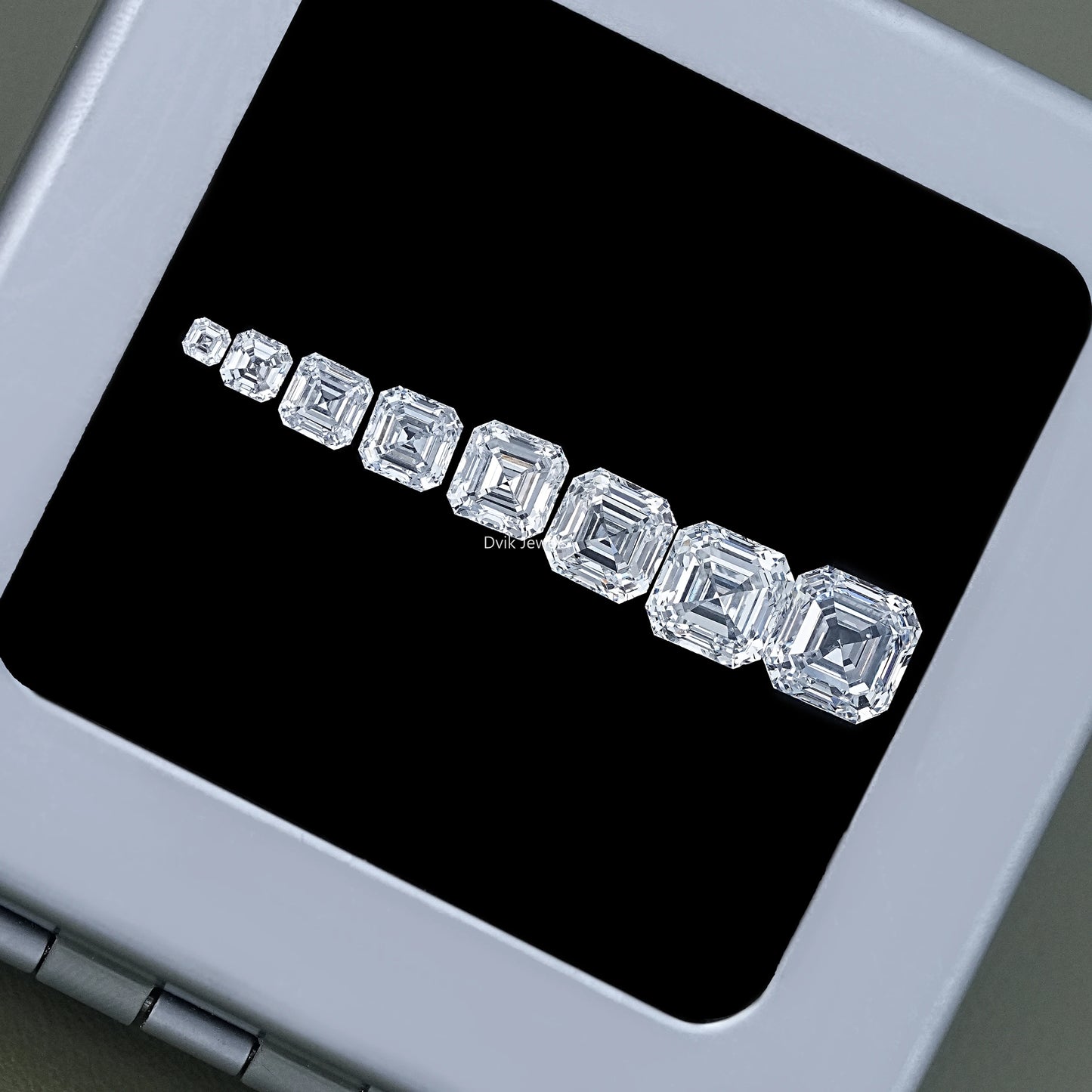 Asscher Cut Lab Grown Loose Diamond