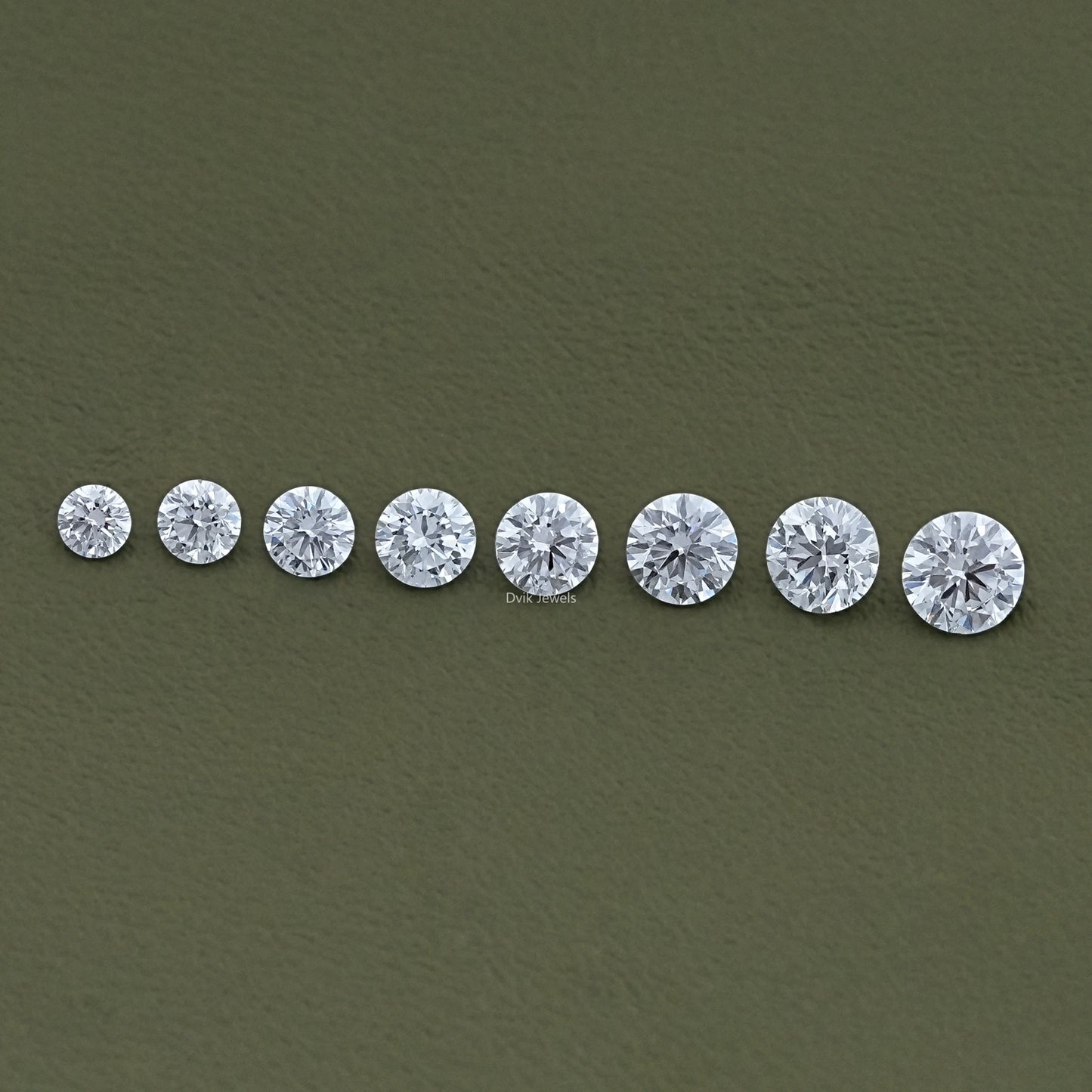 Round Cut Lab Grown Loose Diamond