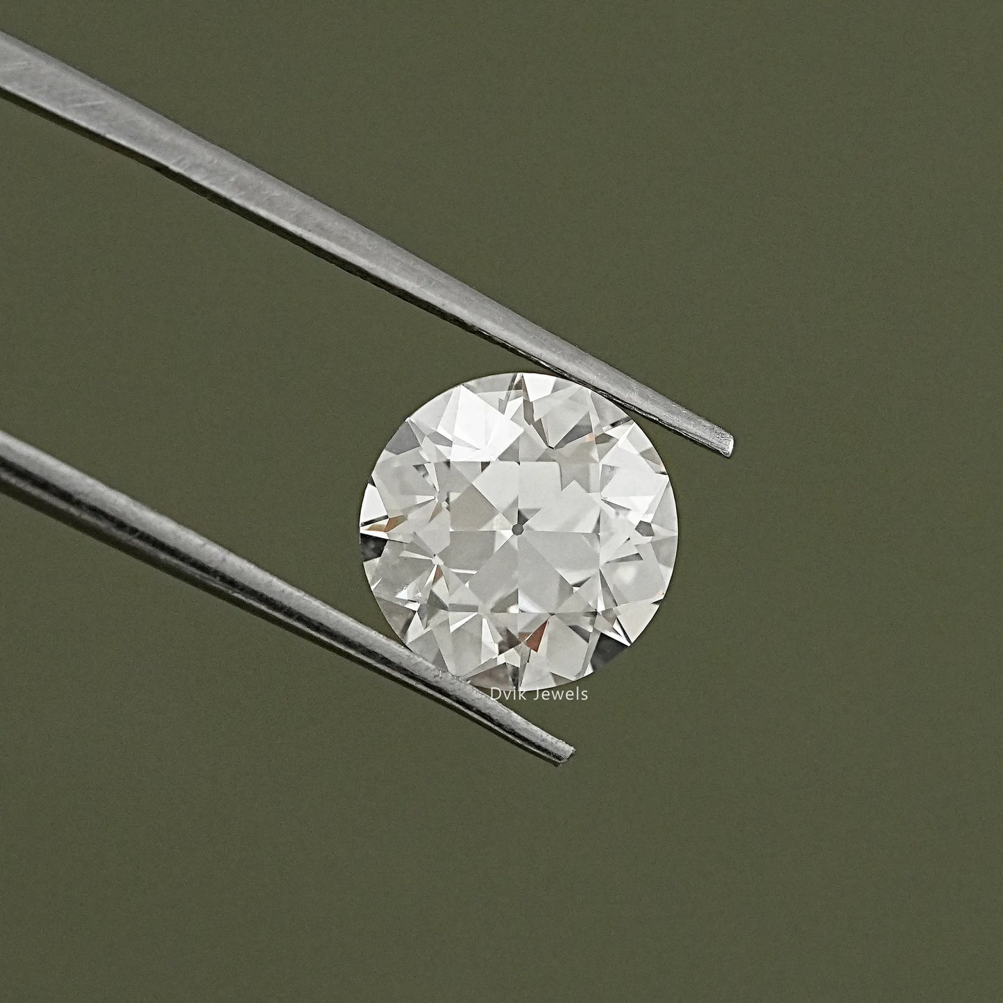 Traditional Old European Cut Round Lab Diamond