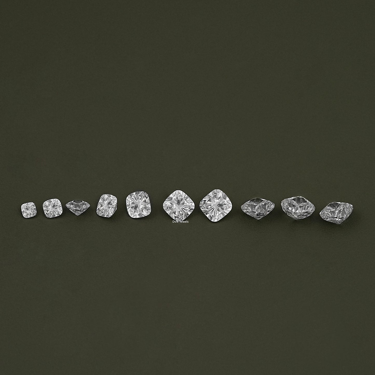 IGI Certified Lab Grown Loose Cushion Cut Diamond