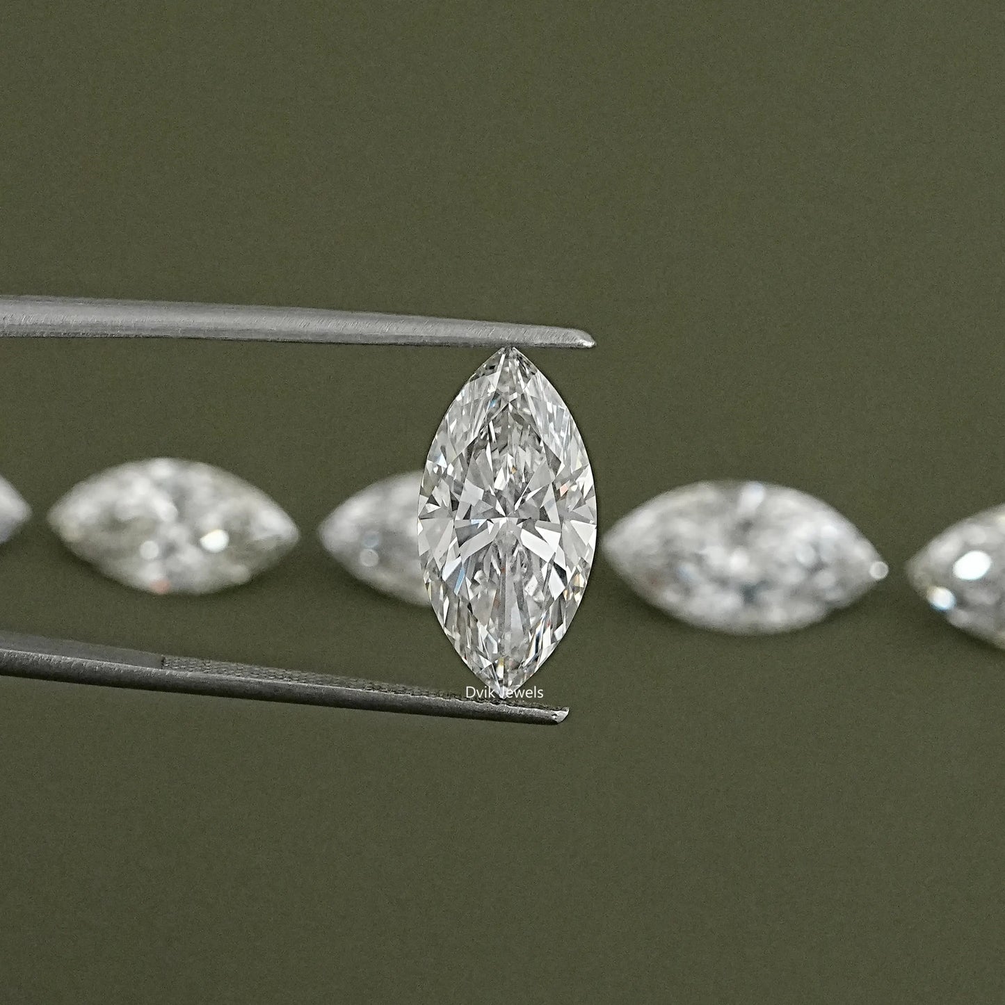 IGI Certified Marquise Cut Lab Grown Loose Diamond