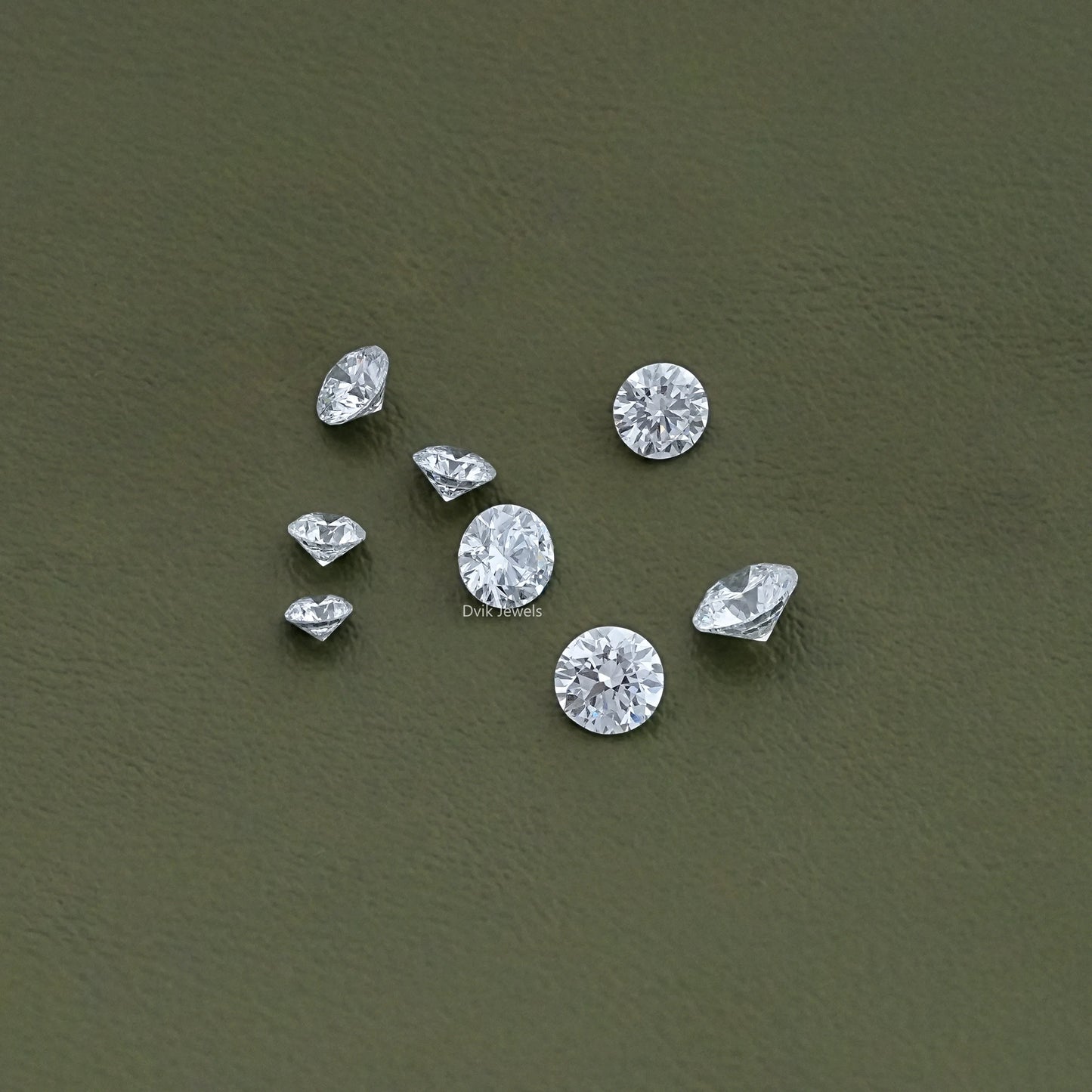 Round Cut Lab Grown Loose Diamond