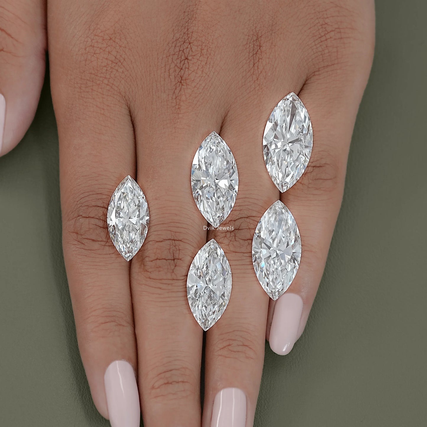IGI Certified Marquise Cut Loose Lab Diamond - 6.00 To 10.00 CT