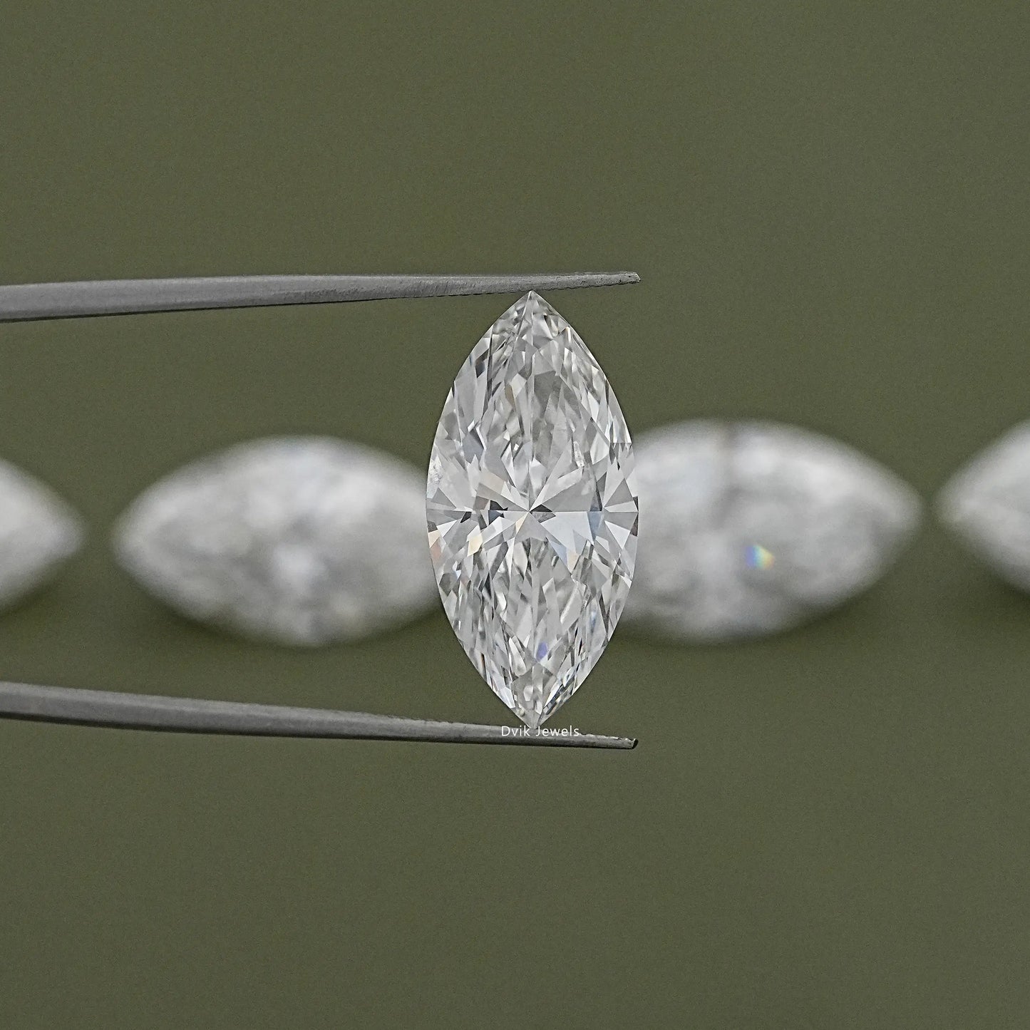 IGI Certified Marquise Cut Loose Lab Diamond - 6.00 To 10.00 CT