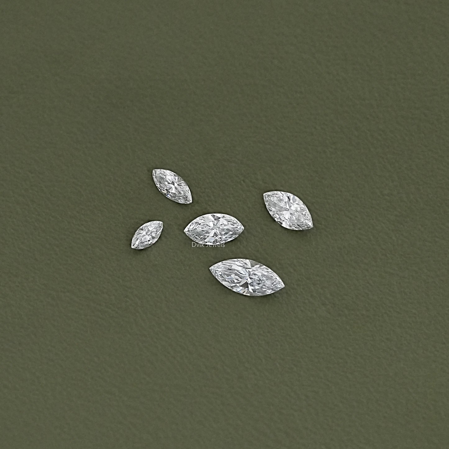 Marquise Cut Lab Grown Loose Diamond