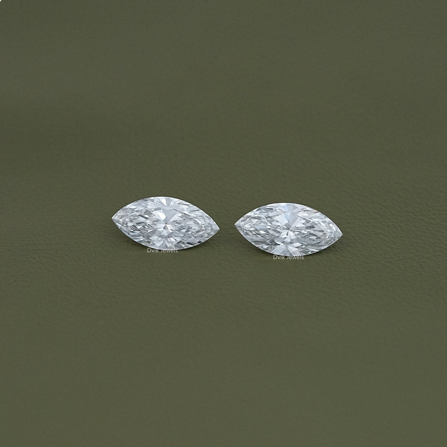 Marquise Cut Loose Lab Diamond Matching Pair