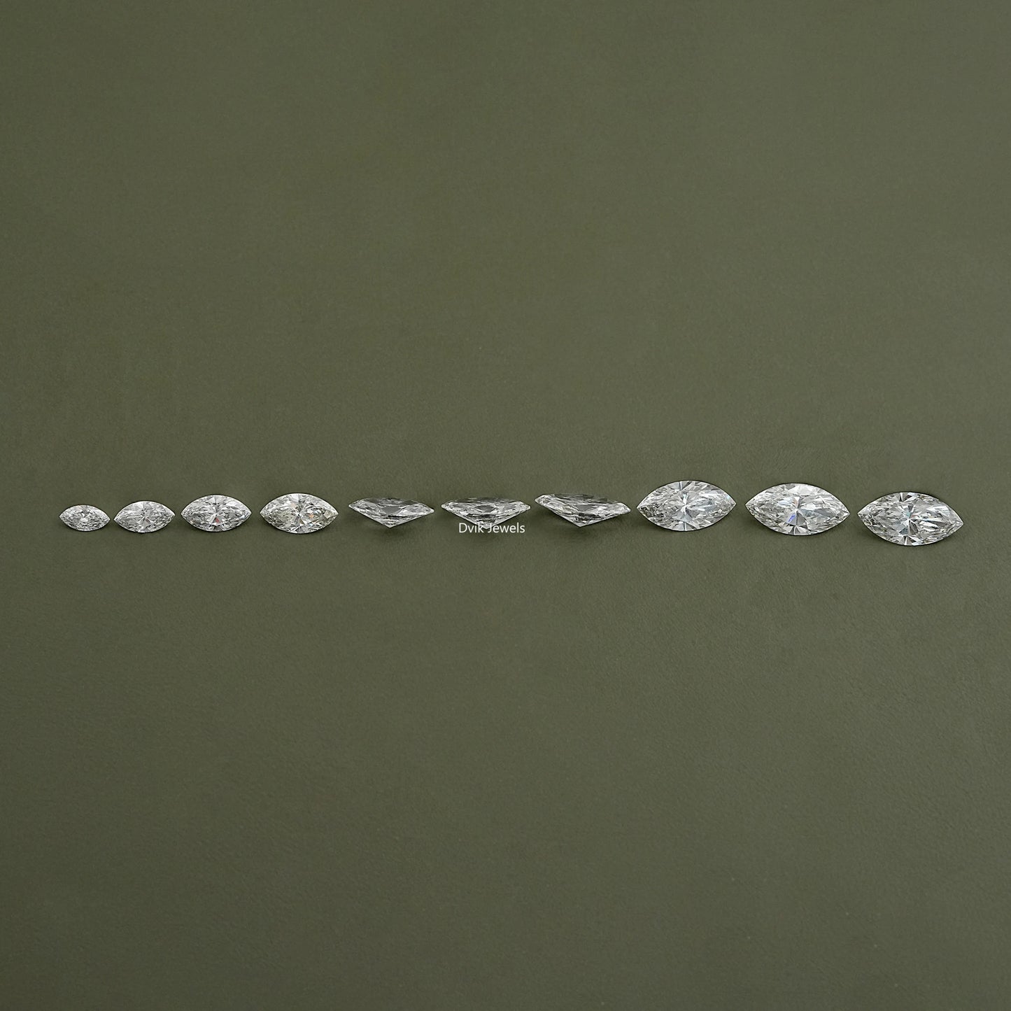 IGI Certified Marquise Cut Lab Grown Loose Diamond