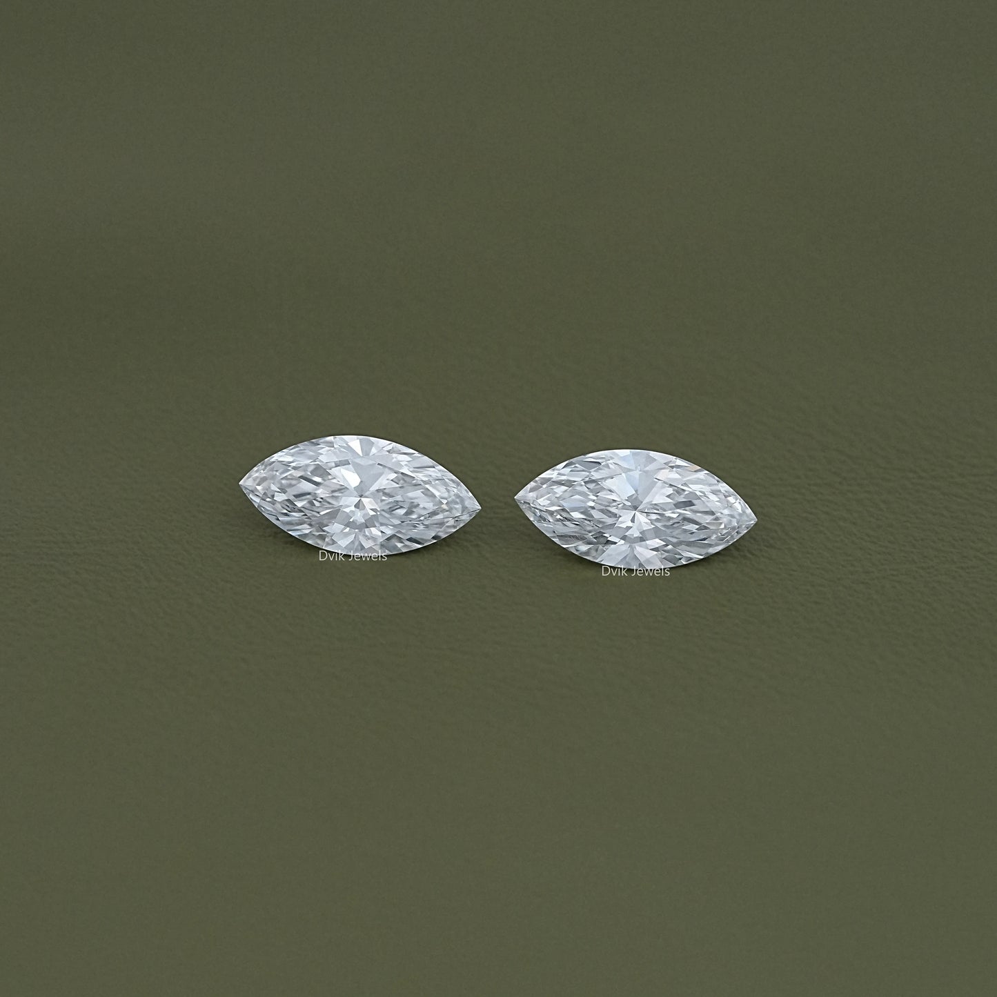 Marquise Cut Loose Lab Diamond Matching Pair