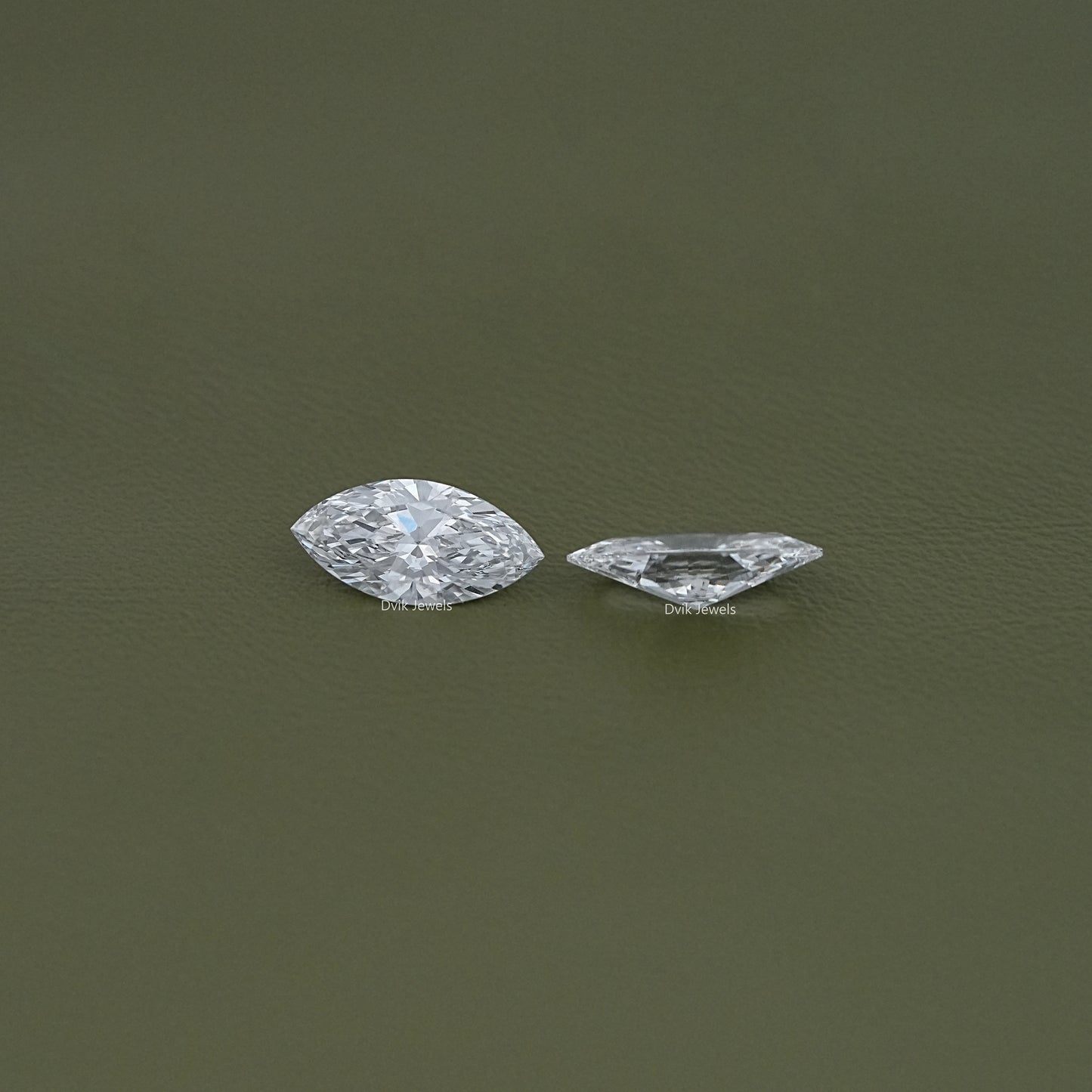 Marquise Cut Loose Lab Diamond Matching Pair