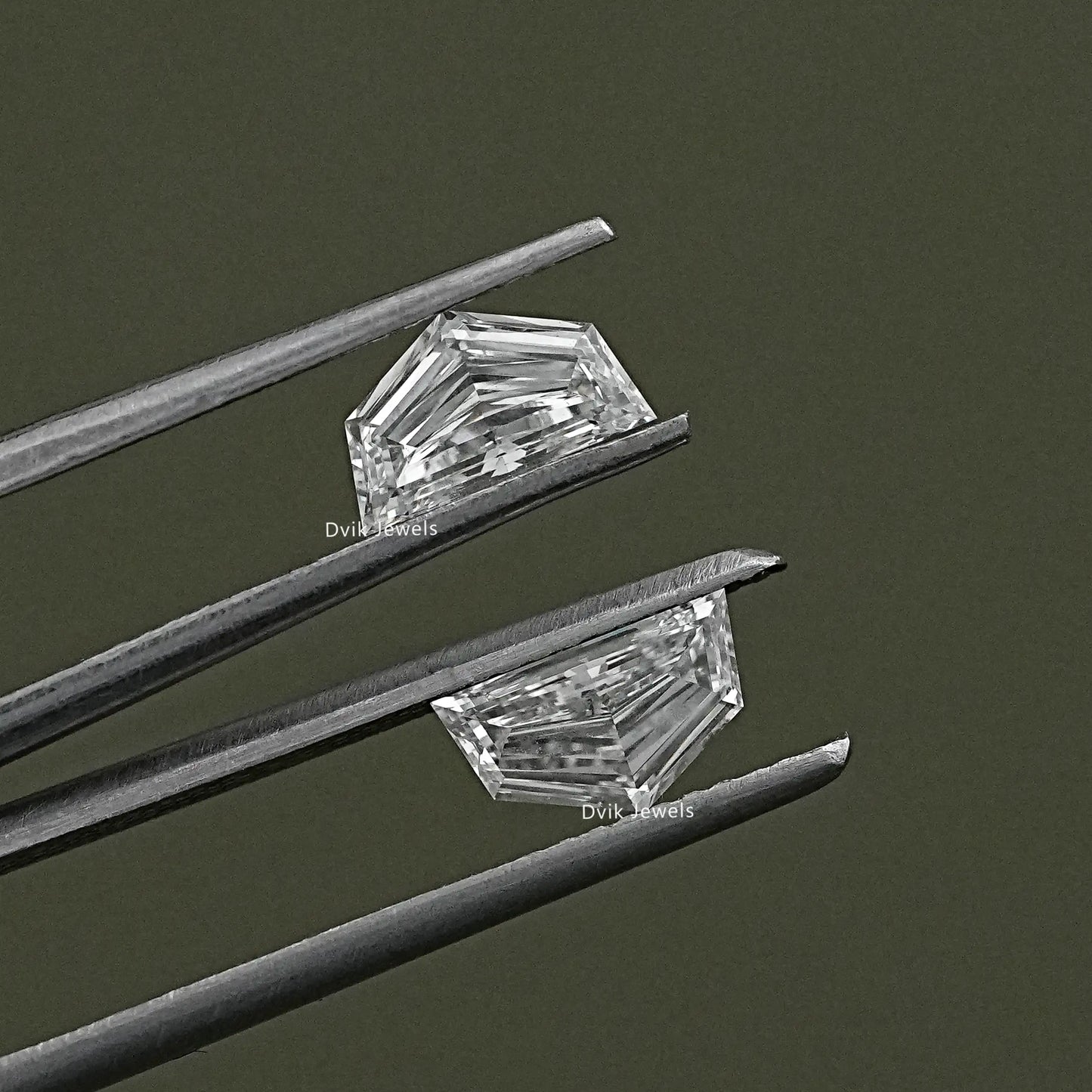 Cadillac Cut Lab Diamond Matching Pair