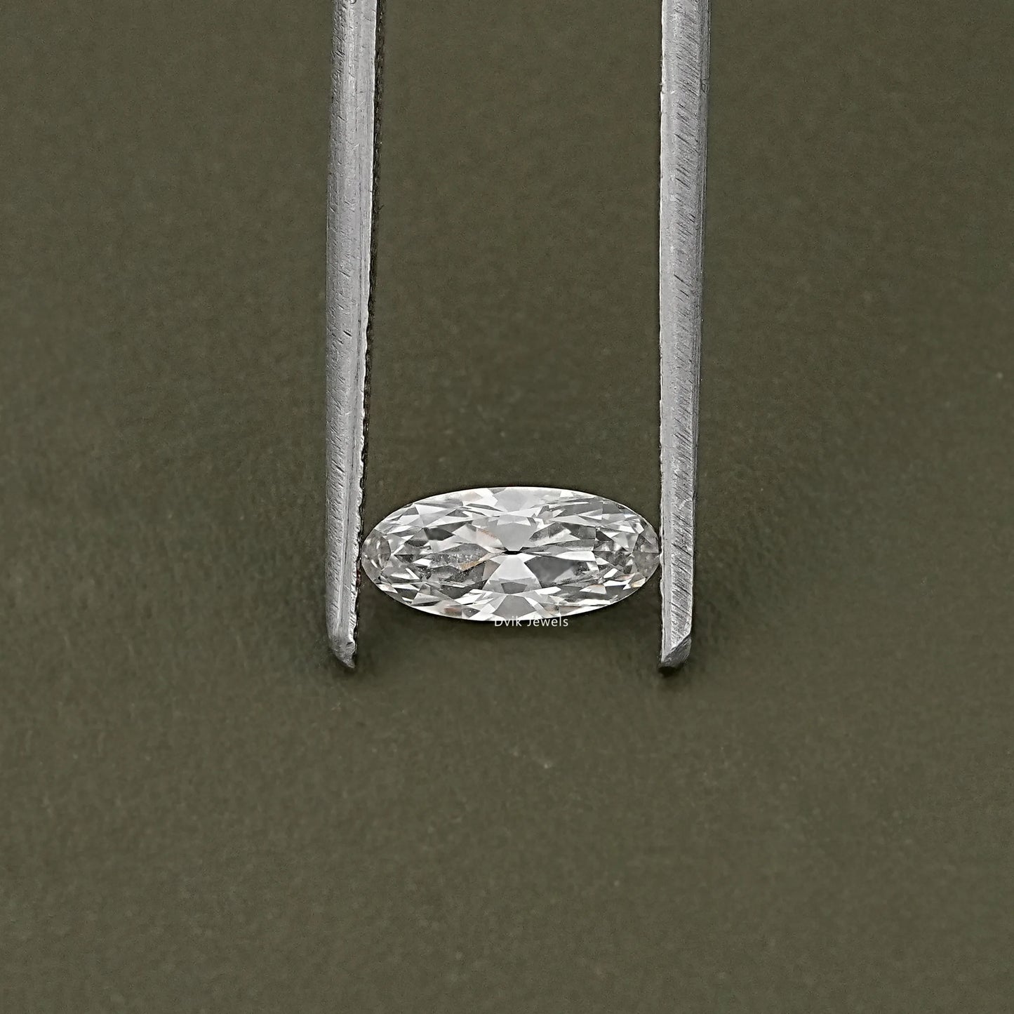 Old Mine Moval Cut Lab Diamond