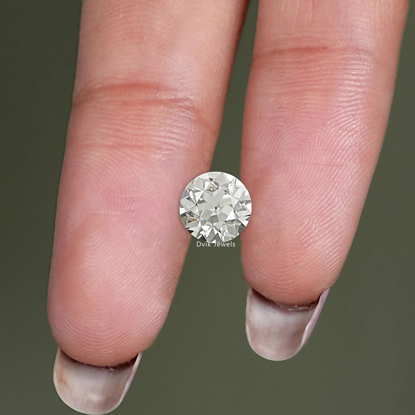 Traditional Old European Cut Round Lab Diamond
