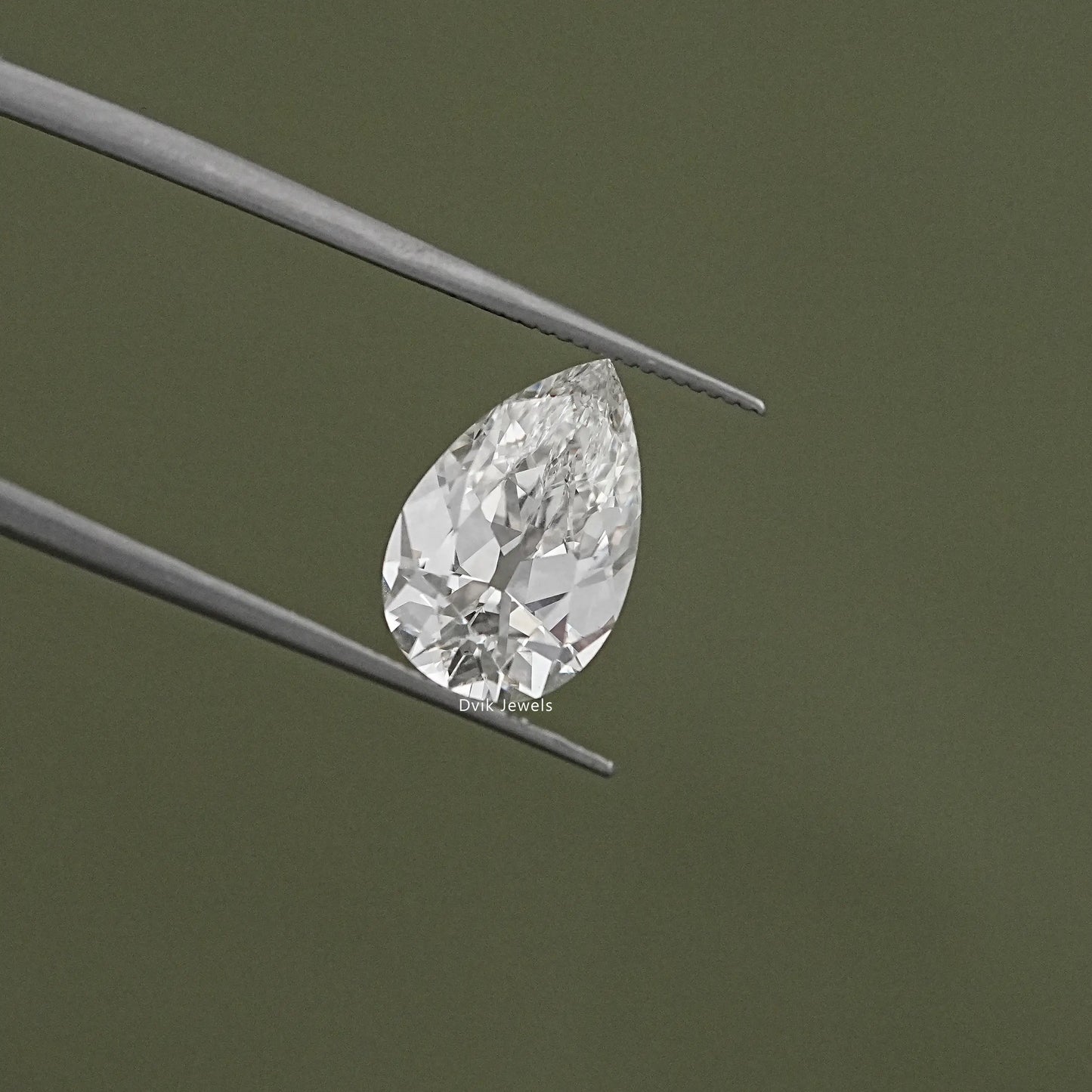 Old Mine Pear Lab Loose Diamond
