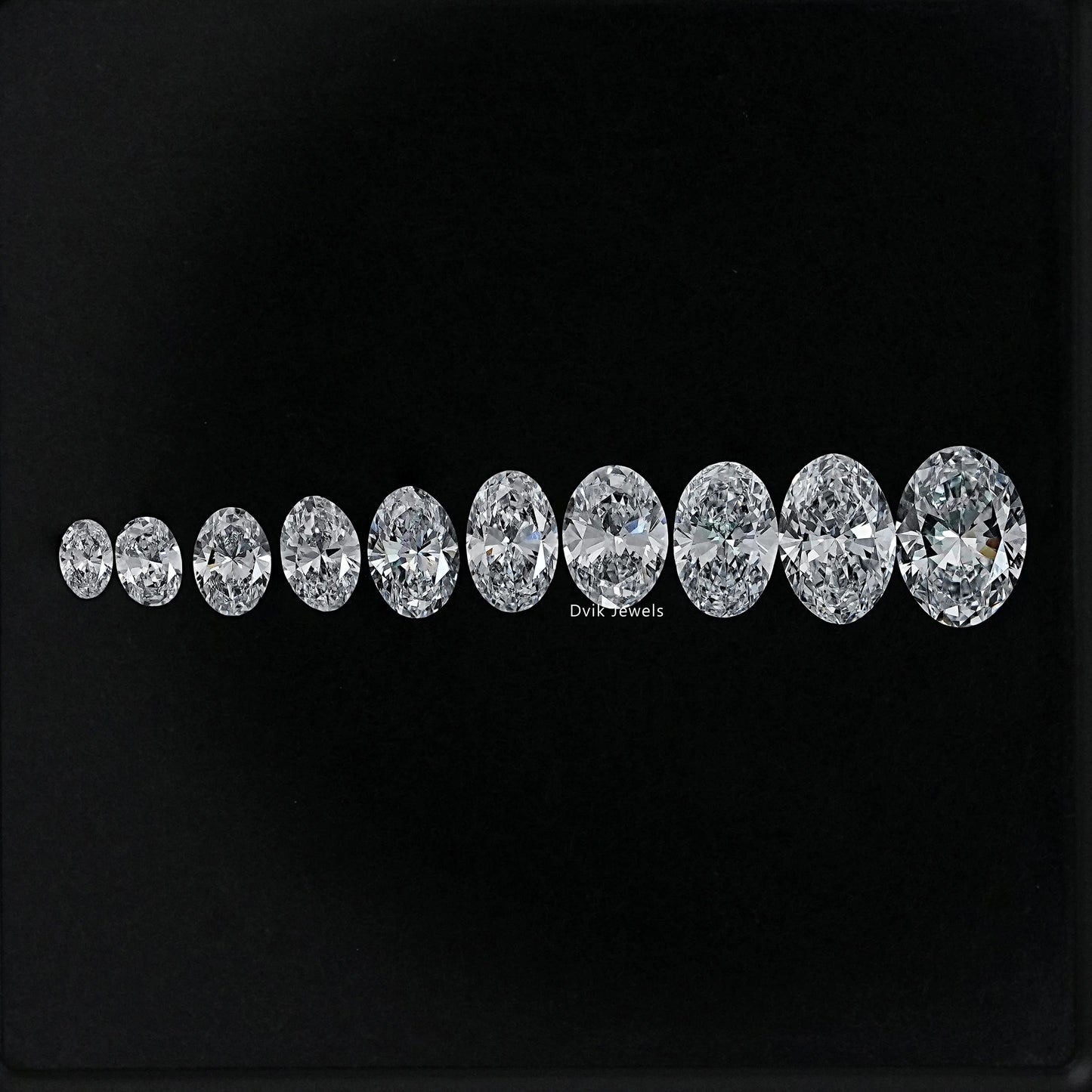 Oval Cut Lab Grown Loose Diamond