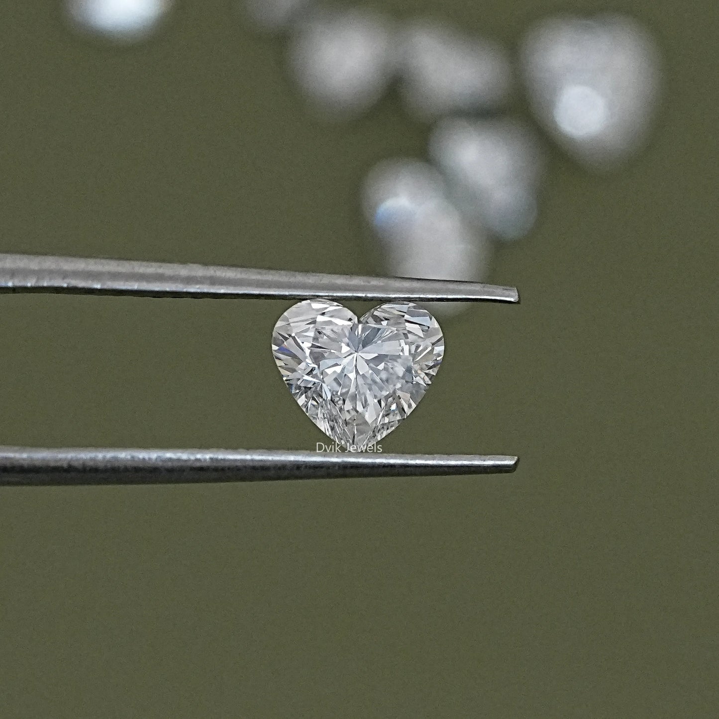 Lab Grown Heart Cut Loose Diamond