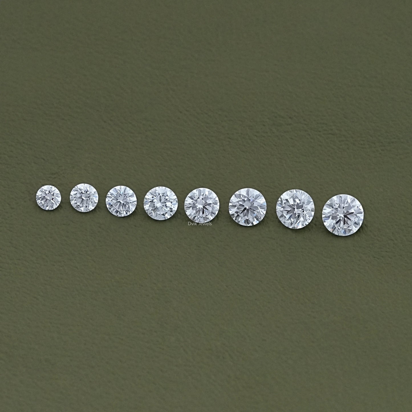 Round Cut Lab Grown Loose Diamond
