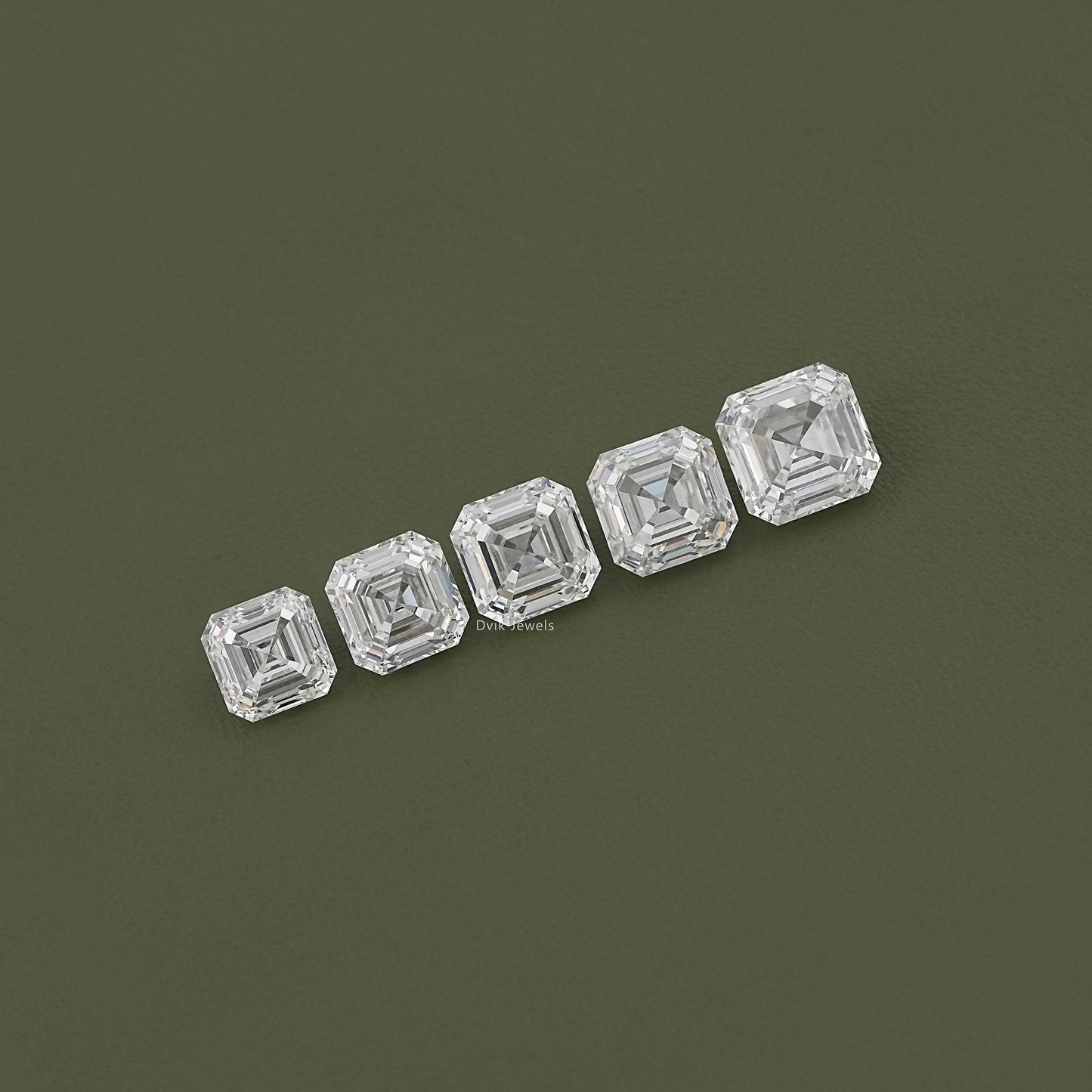 Asscher Cut Lab Grown Diamond