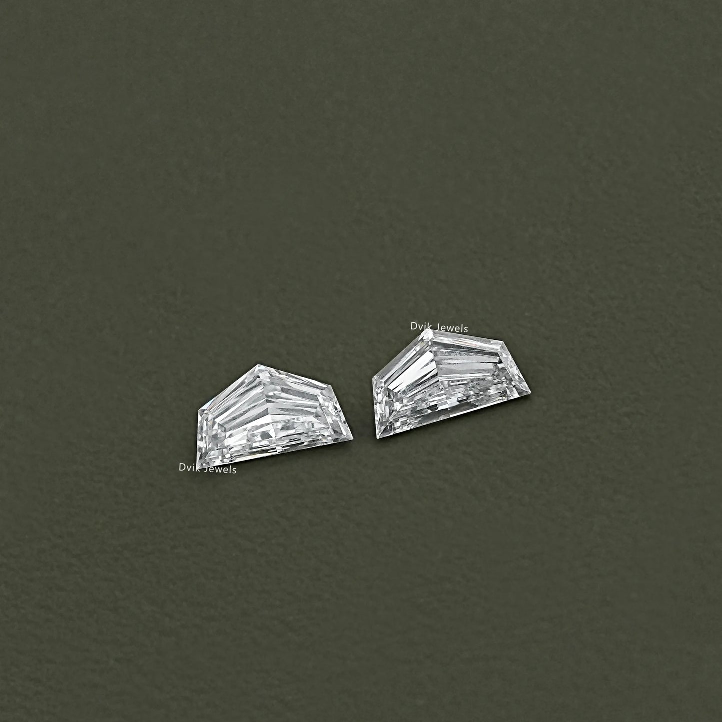Cadillac Cut Lab Diamond Matching Pair
