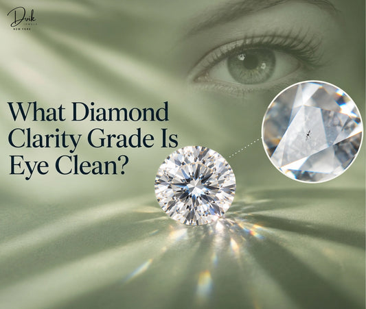 Eye clean diamond clarity explained by Dvik Jewels, showing Lab Grown diamond details and clarity grades for buyers.