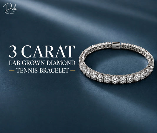 3 carat lab grown diamond tennis bracelet in a 2026 at Dvik Jewels guide to choosing a luxury diamond bracelet.