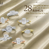28 Traditional Engagement Rings That Never Go Out of Style