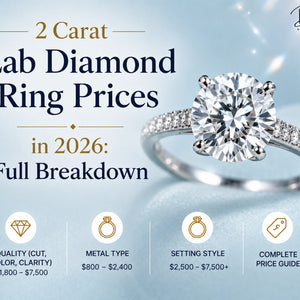 2 Carat Lab Diamond Ring Prices in 2026: Full Breakdown