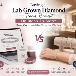 Buying a Lab Grown Diamond Tennis Bracelet Online vs. In-Store: Pros, Cons, and the Smarter Choice